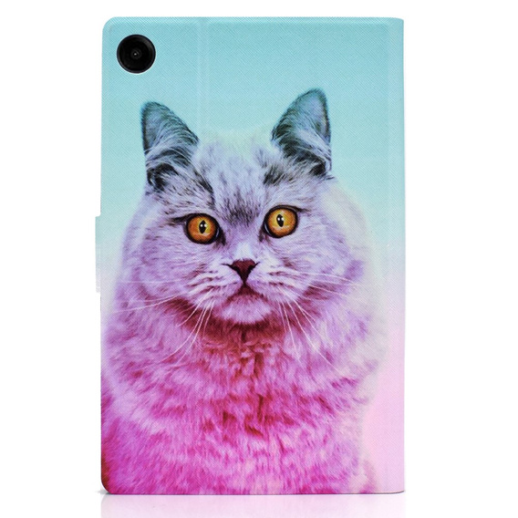Case for Samsung Galaxy Tab A9 X110 / X115, pink cat