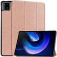 Case for Xiaomi Pad 6, Smartcase, pink rose gold