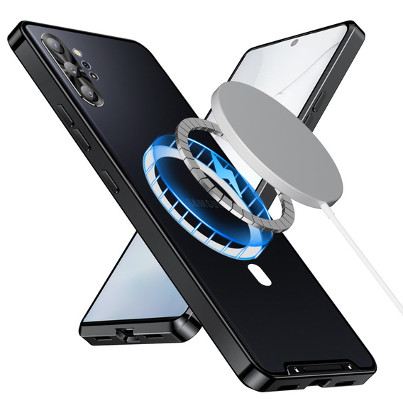 Camera Protection Case for Samsung Galaxy Note 10+ Plus, CamShield MagSafe, transparent / black