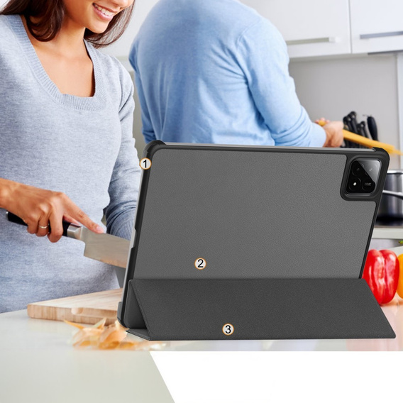 Case for Xiaomi Pad 7 / 7 Pro, Smartcase, grey