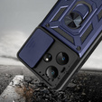 Case for Realme GT 7 / 7T, CamShield Slide, blue