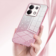 Case for Xiaomi Redmi Note 13 5G, Glitter Case CamShield, pink