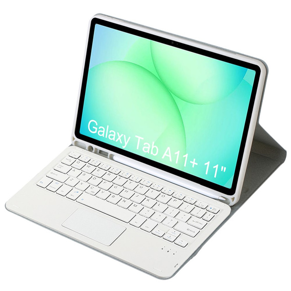 Case with Bluetooth keyboard and touchpad for Samsung Galaxy Tab A11+