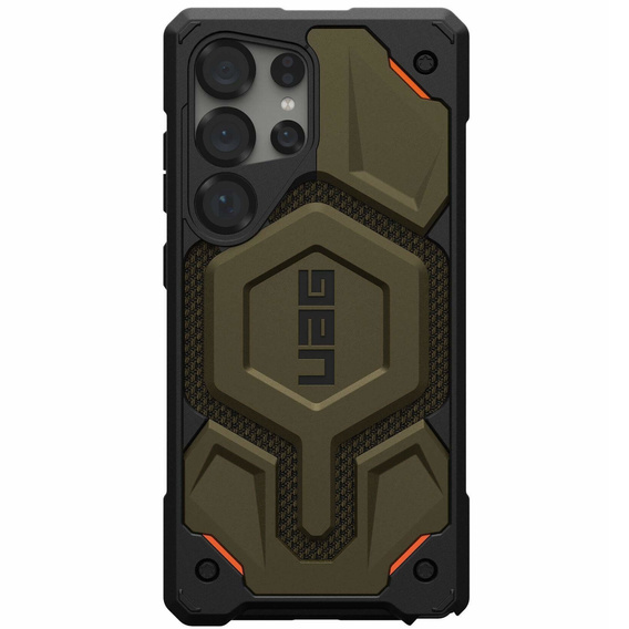 Urban Armor Gear case for Galaxy S25 Ultra, Monarch Pro MagSafe, green