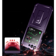 Armored Case for Samsung Galaxy Z Flip 5 5G, Dexnor Clip Holder, purple