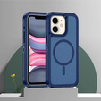 Case with frame for iPhone 11, for MagSafe, blue