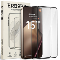 2x ERBORD 3D tempered glass for Xiaomi 15T