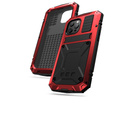 Case for iPhone 13, R-JUST, armoured, red