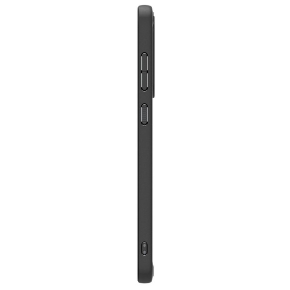 Spigen case for Samsung Galaxy A56 5G, Ultra Hybrid, black / matte + 9H Tempered Glass