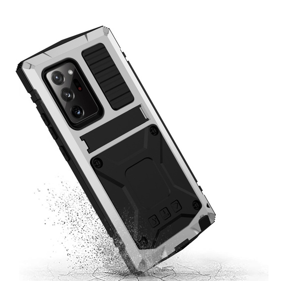 Case for Samsung Galaxy Note 20 Ultra, R-JUST, armoured, silver
