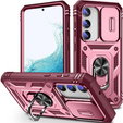 Case for Samsung Galaxy S23 Plus, CamShield Slide, pink / red