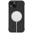 Case for iPhone 15 Plus, ERBORD Armor Mag, black