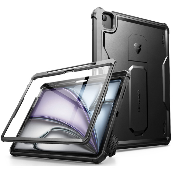 Armored case for iPad Air 13" 2025/2024 (7/6 gen.), Dexnor Full Body, black