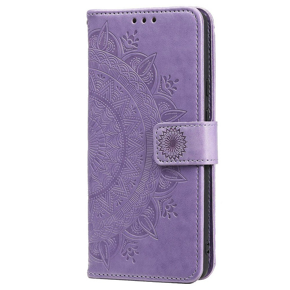 Flip case for Realme C35, Mandala, blue