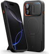 Case for iPhone 16 Pro, Suritch Shockproof, for MagSafe, black