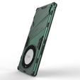 Case for Honor Magic 5 Lite, Military kickstand, green