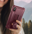 Armored case for iPhone XS Max, Dexnor Full Body, red