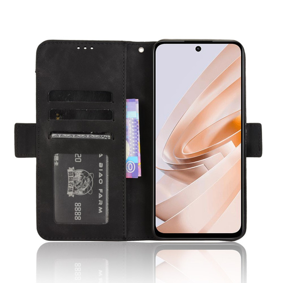 Flip case for Xiaomi Redmi 13, Card Slot, black