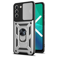 Case for Samsung Galaxy S23, CamShield Slide, silver