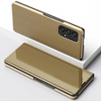 Case for Samsung Galaxy A53 5G, Clear View, gold