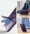 Armored case for iPhone 16, Dexnor CamProtect MagSafe, purple