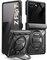 Tongate MECH case with MagSafe for Samsung Galaxy Z Flip 7, black