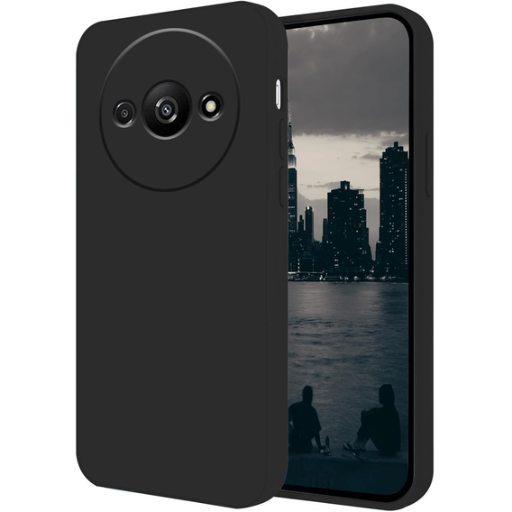 Case for Xiaomi Redmi A3, Silicone Lite, black