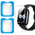 2x Tempered Glass with ERBORD mounting frame for Xiaomi Redmi Watch 5 Lite