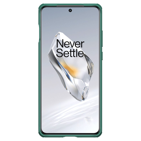 Case for OnePlus 12 5G, Armored Nillkin, CamShield Pro, green