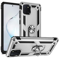 Armor Case for Samsung Galaxy Note 10 Lite, Nox Case Ring, silver