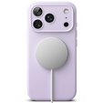 Ringke Case for iPhone 17 Pro Max, Silicone Magnetic MagSafe, Light Purple