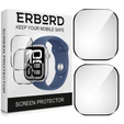 2x ERBORD Hybrid Glass for Apple Watch 10/11 46mm