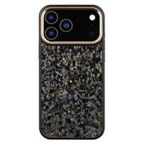 Magnetic aramid fibre case with metal camera frame for iPhone 17 Pro