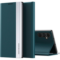 Flip case for Samsung Galaxy A14 4G/5G, Side Magnetic, green