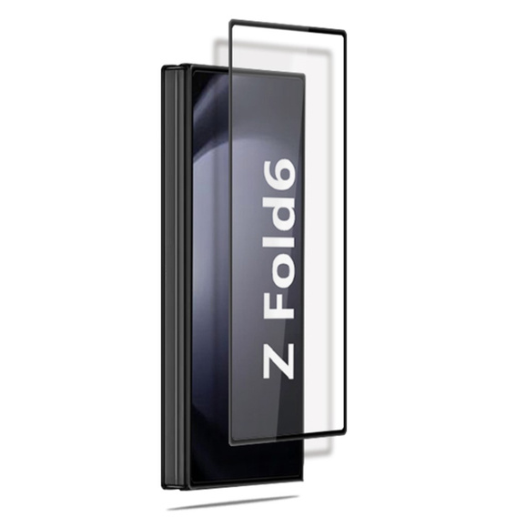 Mocolo Full Glue Tempered Glass for Samsung Galaxy Z Fold6 5G, black frame