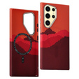 MagSafe's Samsung Galaxy S24 Ultra Case, Carbon Fiber, orange
