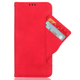 Flip case for Samsung Galaxy A16, Card Slot, red