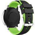 Silicone strap for Huawei Watch GT 2 Pro - Black / Green