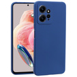 Case for Xiaomi Redmi Note 12 4G, Silicone Lite, dark blue