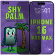 Shy Palm Privacy Tempered Glass for iPhone 16 Pro Max
