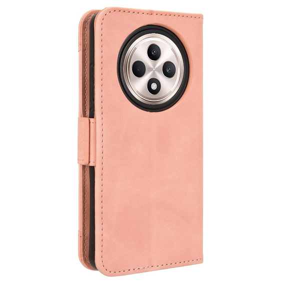 Flip case for Oppo Reno 12FS / 12F, Card Slot, pink