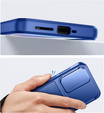 Case for Samsung Galaxy A55 5G, Suritch Kickstand, blue