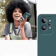 Case for Realme GT2 Pro, Silicone Lite, dark green