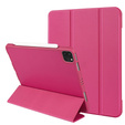 Case for iPad Pro 11 2021/2022, Smartcase with stylus space, pink
