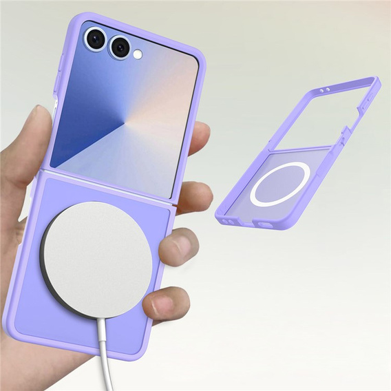 Case with MagSafe - Hybrid Case Matte for Samsung Galaxy Z Flip7