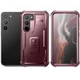 Armored case for Samsung Galaxy S23, Dexnor Full Body (Two Frames), red