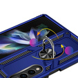 Armor Case for Samsung Galaxy Z Fold 4 5G, Nox Case Ring, blue