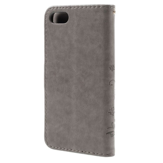 Flip case for iPhone 7/8/SE 2020/SE 2022, Butterfly, grey