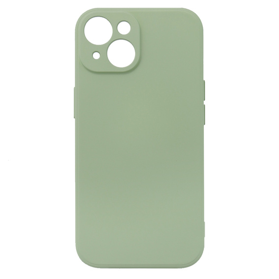Case for iPhone 15 Plus, Silicone Lite, green