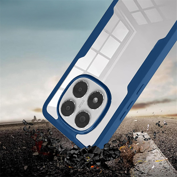 Case for Xiaomi Redmi Note 14 Pro 5G, Shockproof, with film, dark blue